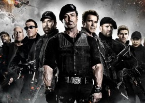 Elenco do filme "Os Mercenários"